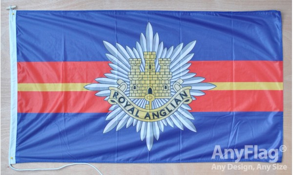 Royal Anglian Regiment Custom Printed AnyFlag®